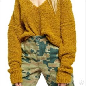 Free People Camouflage Pants Sz 30,32 NWT